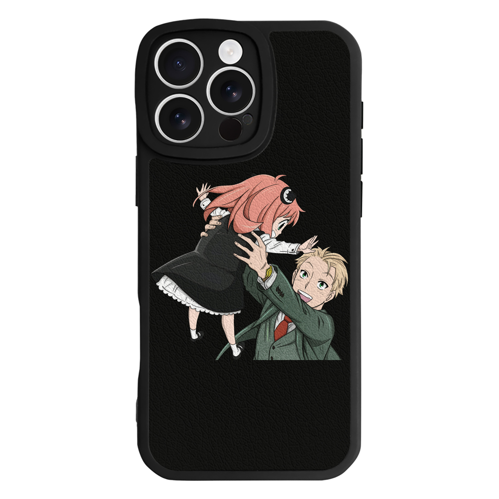 （画像用） SPY×FAMILY间谍家家酒 【iPhone 16シリーズ対応】シリコンスマホケース（レザー調） 材質：シリコン